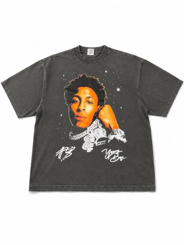 Cropped NBA Youngboy Diamond T-Shirt